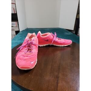 Nike Free TR Fit 3 Shoes Size 9.5 Womens Pink Running Sneakers 555158-603